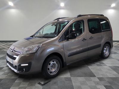 citroen van parked in a showroom with a checkered floor