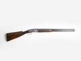 a shotgun with a wooden handle on a white background