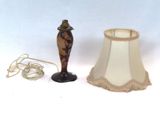 a lamp that is next to a lamp shade