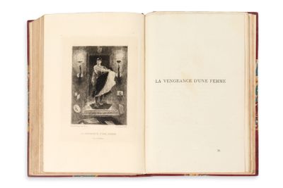 un livre ouvert avec la photo d'un homme et d'une femme
