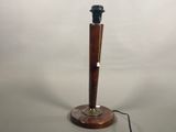 an image of a lamp that is on a table