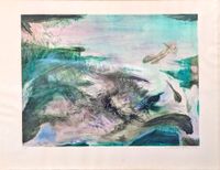 Eau-forte de Zao Wou-Ki, Sans titre (1974)