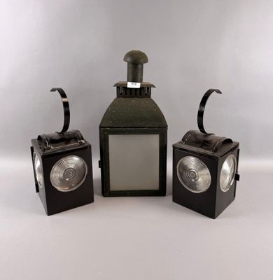 Trois lanternes (en l'état)