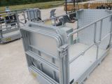 an image of a metal platform being used for loading equipment