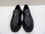 guccissi loafer shoes with bow detail in black