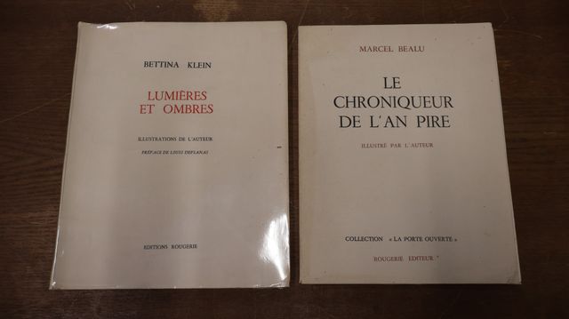 Bettina Klein « lumières et ombres » Ed. Rougerie, avec envoi, au...