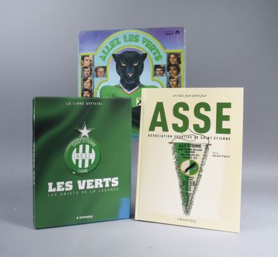 two books on asse and les verts, with a picture of a black panther