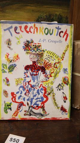 CRESPELLE: TERECHKOVITCH. Genève, Cailler, 1958, in-4, cartonnage...