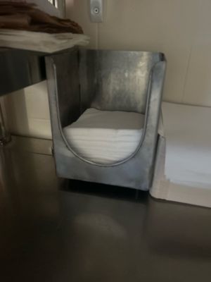 a chair that is sitting on the floor in a room