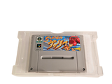 a nintendo game in a plastic case on a white surface