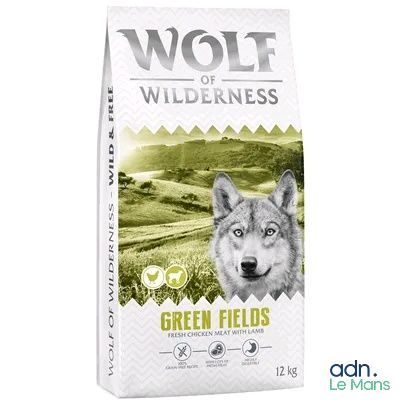 Nourriture pour chiens « Wolf of Wilderness Green Fields »