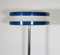 ECOLIGHT, vers 1980, lampadaire en plexiglas blanc, métal la… (photo 2)