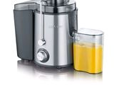 an image of a juicer and a glass of orange juice