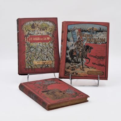 two books sitting next to each other on a table