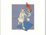 the cover of a book with a picture of a man in a white coat