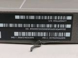 a close up of a box with a barcode on it