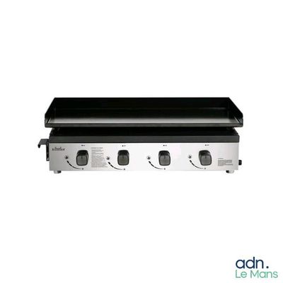 une image représentant une photo en noir et blanc d'un barbecue électrique