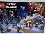 a box with a lego star wars set in it