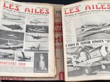 two pages of a book with pictures of airplanes on them