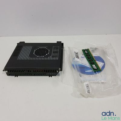 an image of a computer motherboard and a plastic bag on a table
