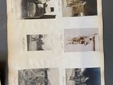an old photo of a couple of old photos on a table
