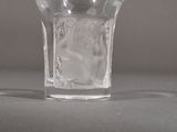 a shot of a glass of water on a table