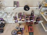 many items on the shelves in the store for sale