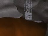 a close up of a piece of fabric with a zipper on it