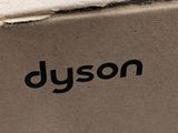 a close up of a box with a logo on it