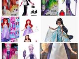 de nombreuses photos de poupées Barbie avec différentes tenues et différents accessoires