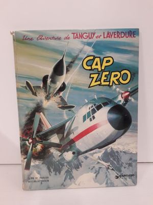 la couverture d'un livre sur laquelle figure un chat volant au-dessus d'un avion