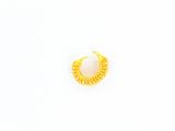 an image of a gold ring with a white stone in the middle