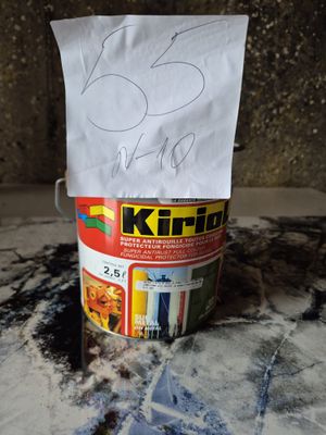 Lot de 6 pots de peinture KirioL CMC, protection antirouille…