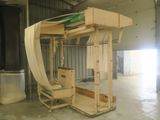 a picture of a machine that is in a building