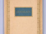 the front cover of a book with a picture of a blue and gold border