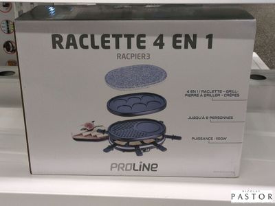 une boîte sur laquelle figure l'image d'une Racette 4
