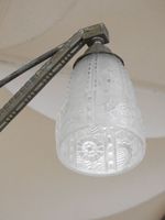 Lustre de style Art Nouveau à trois bras de lumière en bronz… (photo 6)