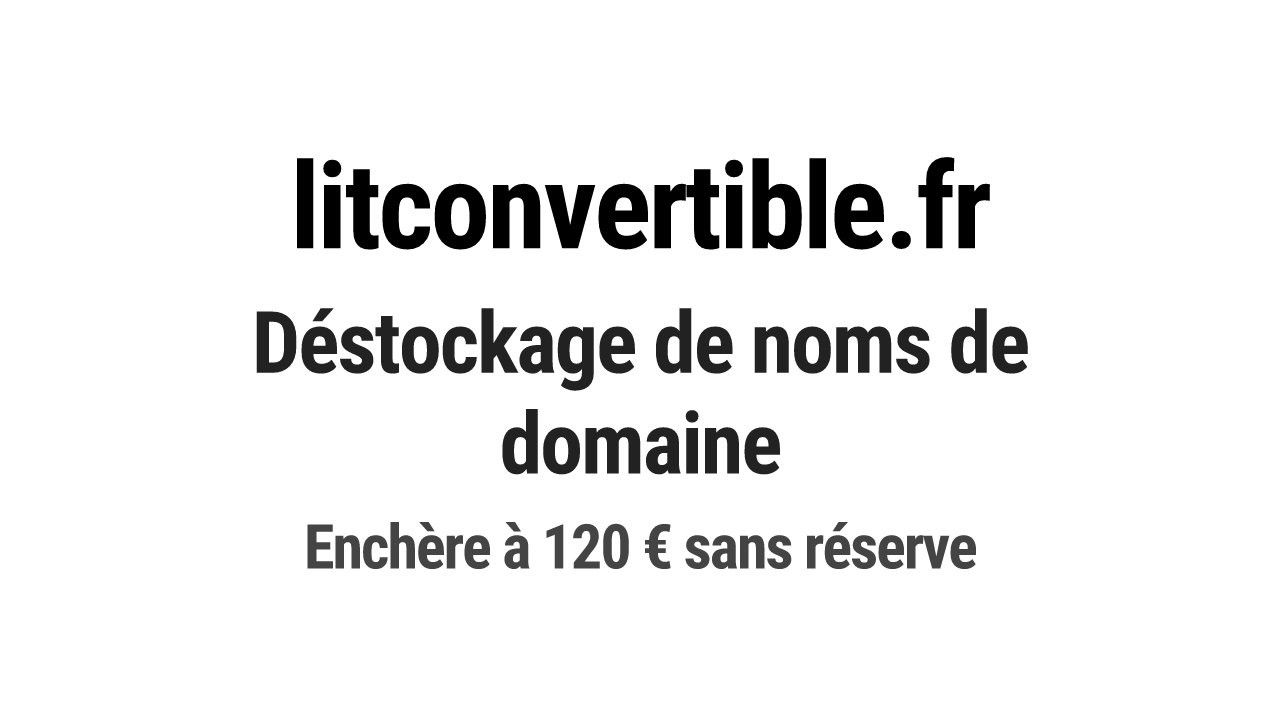 Destockage & Invendus