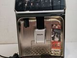 a coffee machine that is sitting on a table