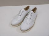 boys white leather brogue brogue brogue shoes with laces