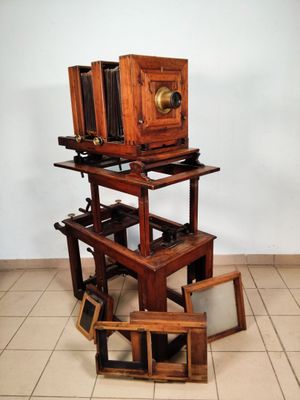 Lanterne de projection L'Universel Bonne Presse