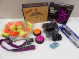 many items that are on the table ready to be packed
