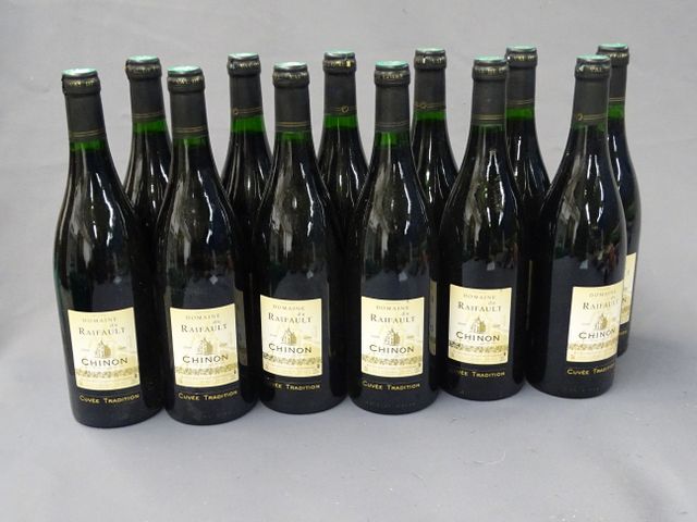 CHINON, DOMAINE DU RAIFAULT, 12 bouteilles de 2008