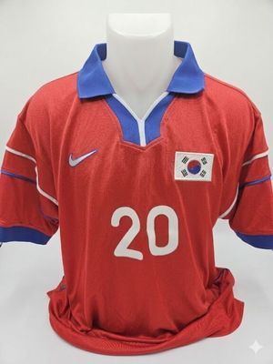 Football - HONG Myung-Bo. Maillot N°20 de l'Équipe Nationale…