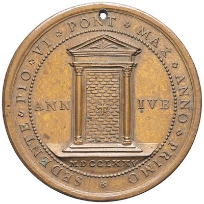 a close up of a coin on a white background