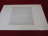 a picture of a drawing on a piece of paper on a table