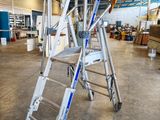 an image of a ladder that is sitting in a building