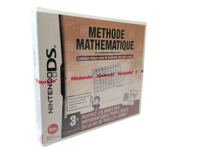 DS - NINTENDO - Méthode mathématique du professeur Kageyama - NEUF, so