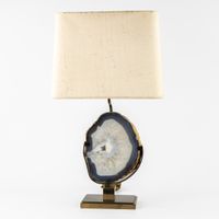 Willy Daro (1918-1990) (attribué à) « Lampe de table avec pi… (photo 3)