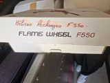 a box with a sign on it that says flame wheel